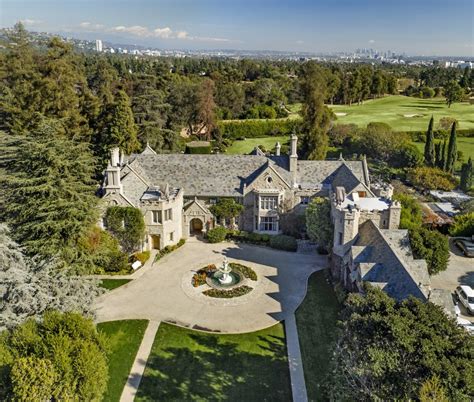hugh hefners  million playboy mansion  americas   expensive finished home  sale