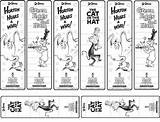 Seuss Bookmarks Libros Suess Speechfoodie Data9 sketch template