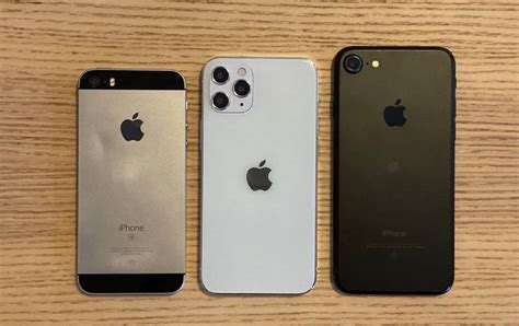 Iphone 12 Size Comparison 5 4 Inch Iphone 12 Vs Iphone 7