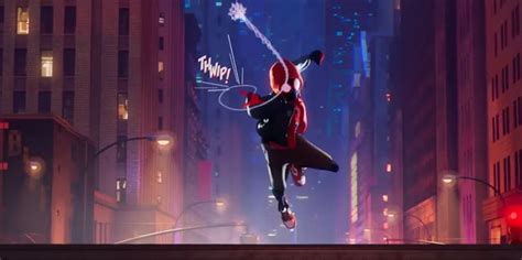 spider man into the spider verse review fresh art dope music masterful storytelling