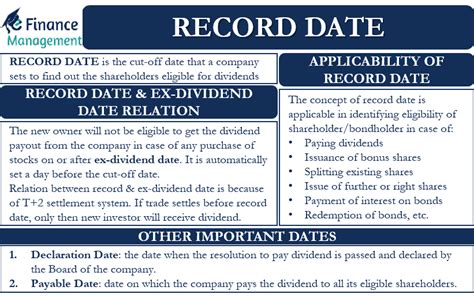 date meaning  dividend date definition trading warrior trading