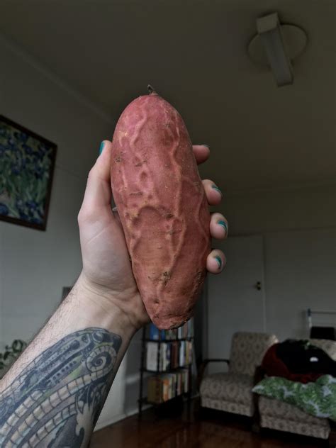 The Veins On This Sweet Potato R Mildlyinteresting