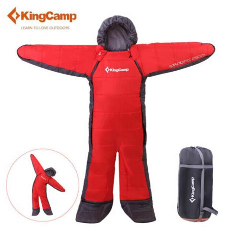 Kingcamp Standing 3 Season Full Body Wearable Sleeping Bag Adults
