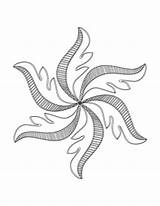 Pages Coloring Invertebrates Vane Mandala Wind Getcolorings Printable Getdrawings sketch template