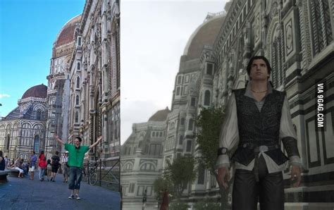Real Life Vs Assassin S Creed Ii 9gag