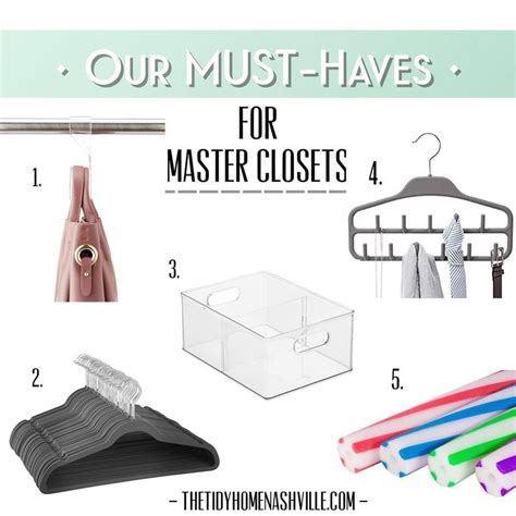we are back with another round of must haves this time for a master