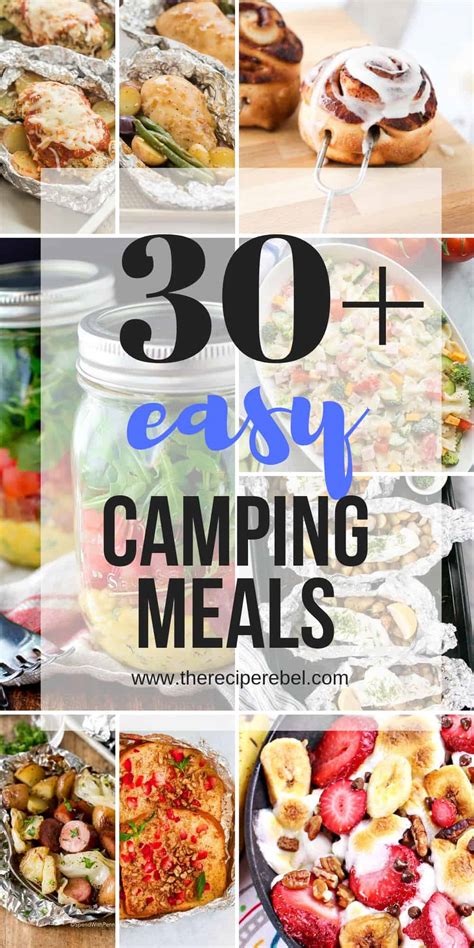 easy camping meals easy prep campfire cooking  recipe rebel