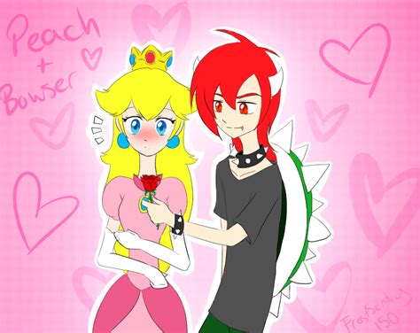 peach x bowser by frostsentry150 on deviantart