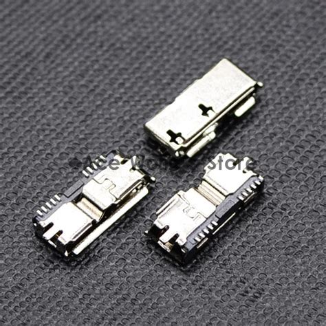 High Quality 5pcs Hi Speed Micro Usb 3 0 Female 10pin Smd Smt Socket