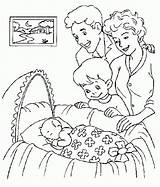 Baby Coloring Pages sketch template