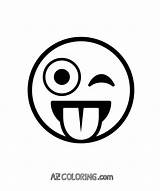 Emoji Eye Winking Ausmalbilder Stuck Ausmalbild Einhorn Clipartmag sketch template