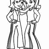 Coloring Pages Friends Two Polly Pocket Print Color Find Getdrawings Getcolorings Back Colorings sketch template