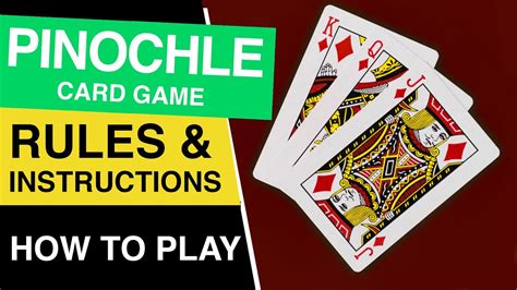 play pinochle card game youtube