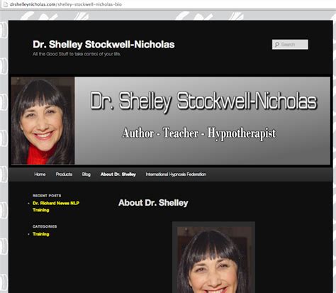 shelley stockwell of the international hypnosis federation fake phd