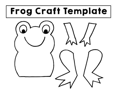 printable frog crafts frog crafts frog crafts preschool frog template