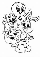 Looney Tunes sketch template