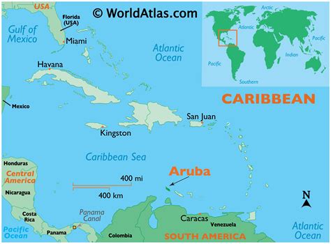 aruba maps facts world atlas