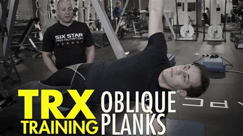 oblique planks trx workout video askmen