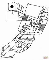 Minecraft Coloring Pages Getcolorings sketch template