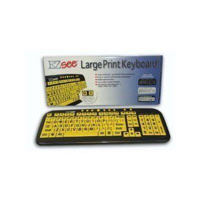 improved ezsee  dc large print computer keyboard usb wired