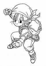 Dragon Ball Coloring Pages Bulma Cell Young Color K5 Worksheets Printable Visit K5worksheets sketch template