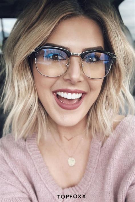 Lucy Black In 2021 Blonde With Glasses Hairstyles With Glasses