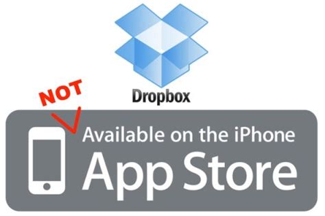 apples dropbox related app rejection process  ridiculous timecom
