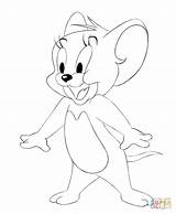 Jerry Tom Coloring Pages Mouse Cartoon 80s Drawing Printable Getcolorings Supercoloring Color Characters Cartoons Easy Popular sketch template