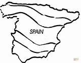 Spain Map Coloring Clipart Flag Printable Pages Kids Outline Super Clipartbest Color Cliparts Clip Clipground sketch template