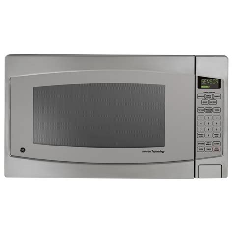 Shop Ge Profile Series 2 2 Cu Ft 1 200 Watt Countertop Microwave 23424