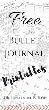 Bullet Journal Printables Planner Tracker Journals Printable Pdf Pages Templates Stickers Template Diy Birthday Key Print Messy Idées Weekly Inspiration sketch template