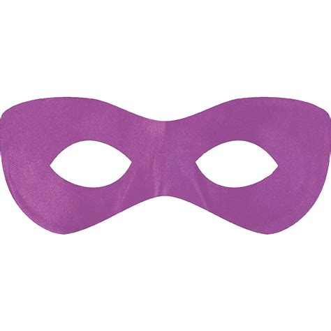 purple domino mask     party city