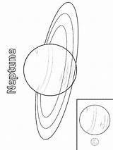Neptune Solar System Colorear Coloringstar Mercury Venus Planets Thèmes Maternelle Kaynak sketch template