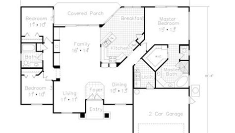 story home design  open floor plan