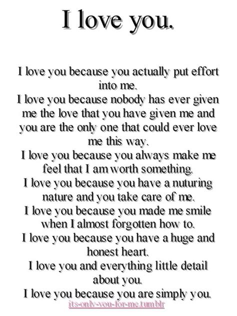 reasons why i love you quotes quotesgram