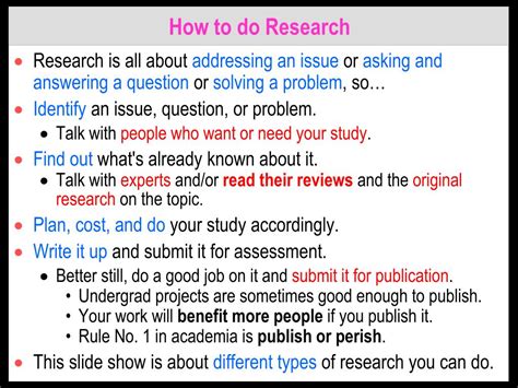 research powerpoint  id