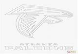 Falcons Atlanta Coloring Pages Logo Getdrawings Getcolorings Colo sketch template