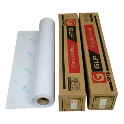 Glp Self Adhesive Plain Vinyl Roll Thickness 120 Micron Rs 5 50