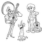 coloring pages coco