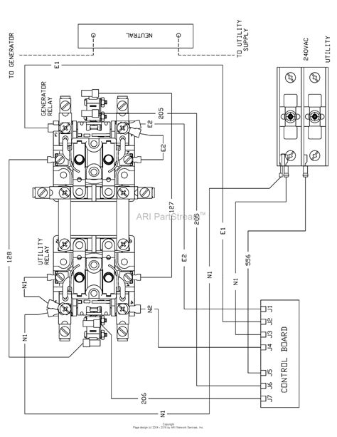 wiring diagram ats genset wiring