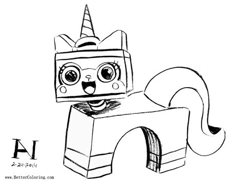 unikitty coloring pages  coloringpages