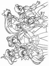 Sailor Sailormoon Malvorlagen Kleurplaat Colorat Animierte Mewarnai Kleurplaten P14 Saturn Ausmalbild Ausmalen Coloriages Animaties Bewegende Kriegerinnen Guerreiras Planse Primiiani Hellokids sketch template