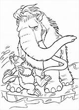 Mammoth Woolly Coloringbay sketch template