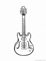 Muziekinstrumenten Gitaar Guitarra Musique Musikinstrumente Colorir Electrisch Instrumentos Musicales Ausmalbilder Malvorlage Colo Inst Ak0 Zo Muziek Muziekinstrument Mandolin Stemmen Coloringpagesfun sketch template