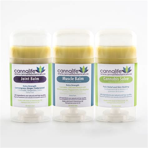 cannalife botanicals healing stick 70ml cannabis salve bc weed