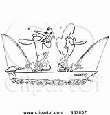 Fishing Boat Outline Couple Together Toonaday Illustration Royalty Rf Clip Couples Fish Quotes 2021 Quotesgram sketch template
