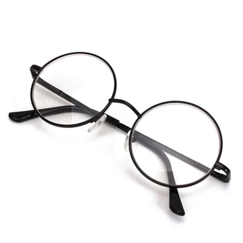 black metal rimmed reading glasses retro round frame designer 4 i1z3