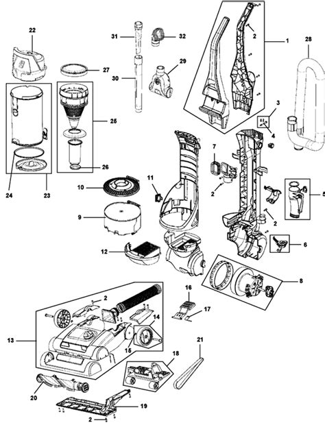 hoover windtunnel  series parts diagram wiring diagram pictures