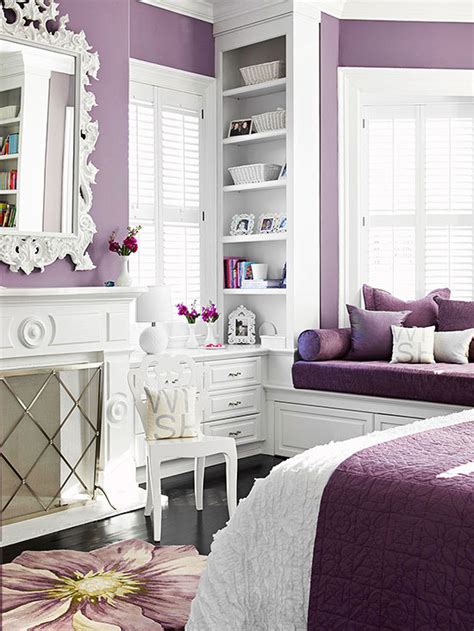 decorating with purple