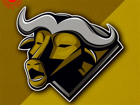 buffalo mascot logo  sastra wiguna  dribbble